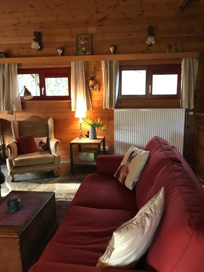 Chalet Du Praillage Spa Bagian luar foto