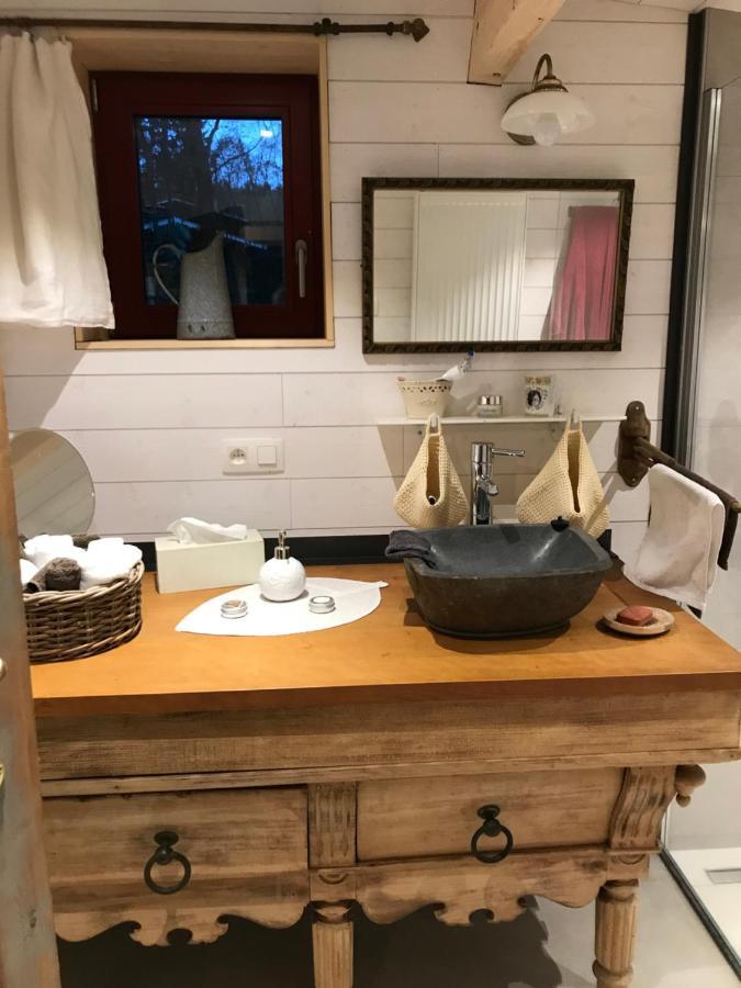 Chalet Du Praillage Spa Bagian luar foto