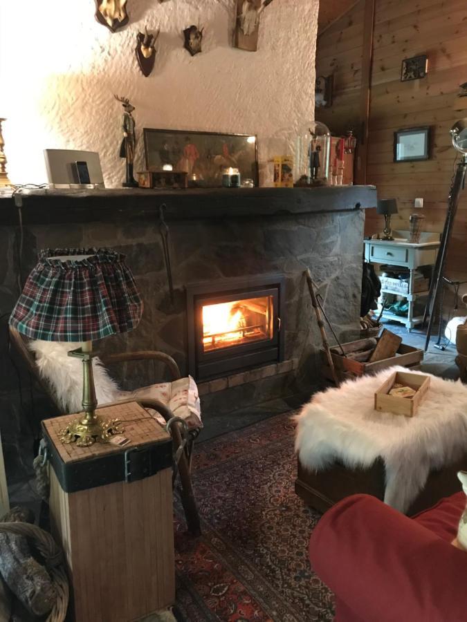 Chalet Du Praillage Spa Bagian luar foto